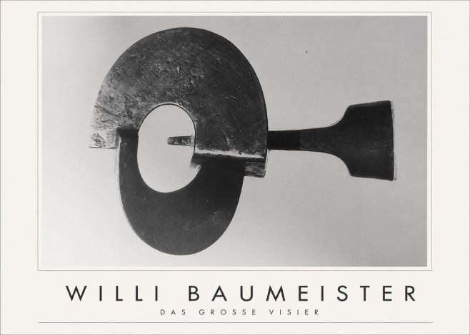 Willi Baumeister Das Grosse Visier No3 - Póster