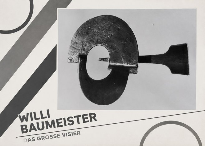 Willi Baumeister Das Grosse Visier No4 - Póster